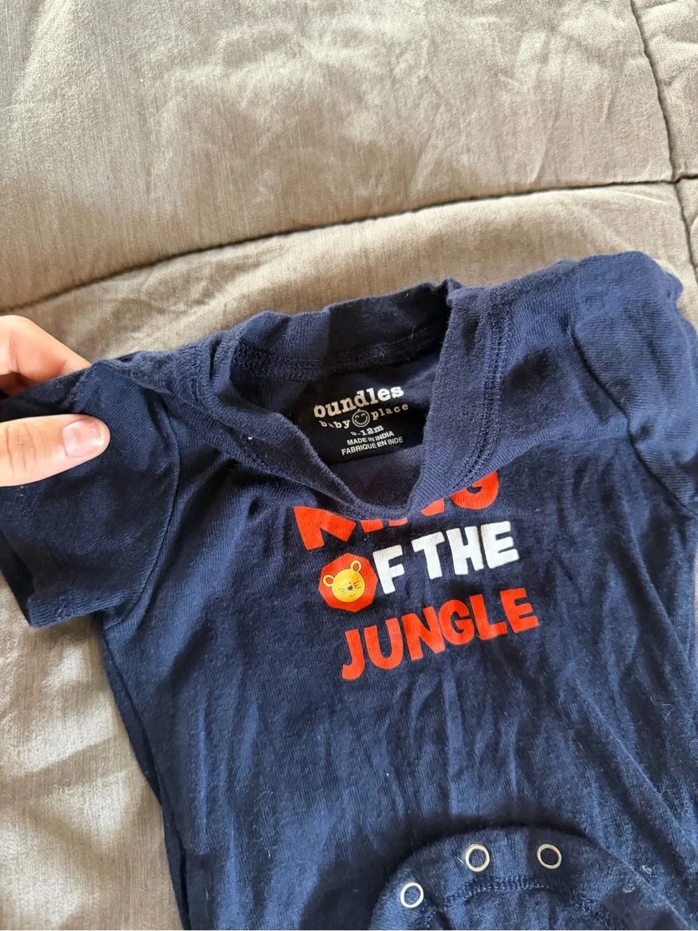 KING OF THE JUNGLE ONESIE